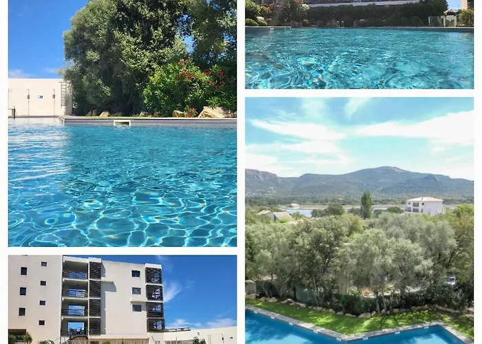 Apartmán De Standing Avec Piscine Et Terrasse